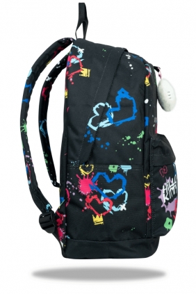 Coolpack, Plecak młodzieżowy Cross Hello Kitty - Black Neon (F026034)