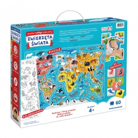 CzuCzu, Puzzle małego odkrywcy - Zwierzęta świata