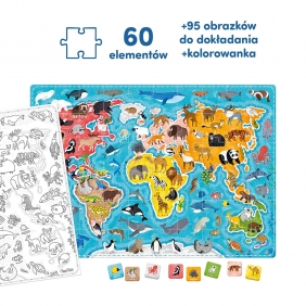 CzuCzu, Puzzle małego odkrywcy - Zwierzęta świata
