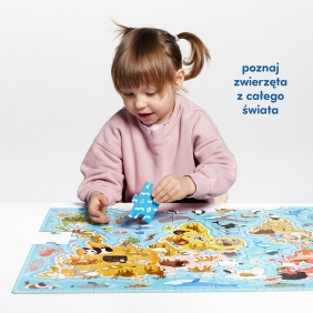 CzuCzu, Puzzle małego odkrywcy - Zwierzęta świata