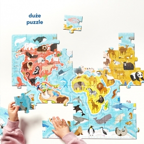 CzuCzu, Puzzle małego odkrywcy - Zwierzęta świata