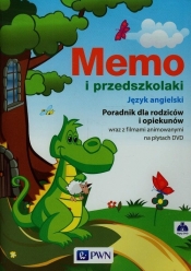 Memo i przedszkolaki Język angielski Poradnik dla rodziców i opiekunów wraz z filmami animowanymi na płytach DVD