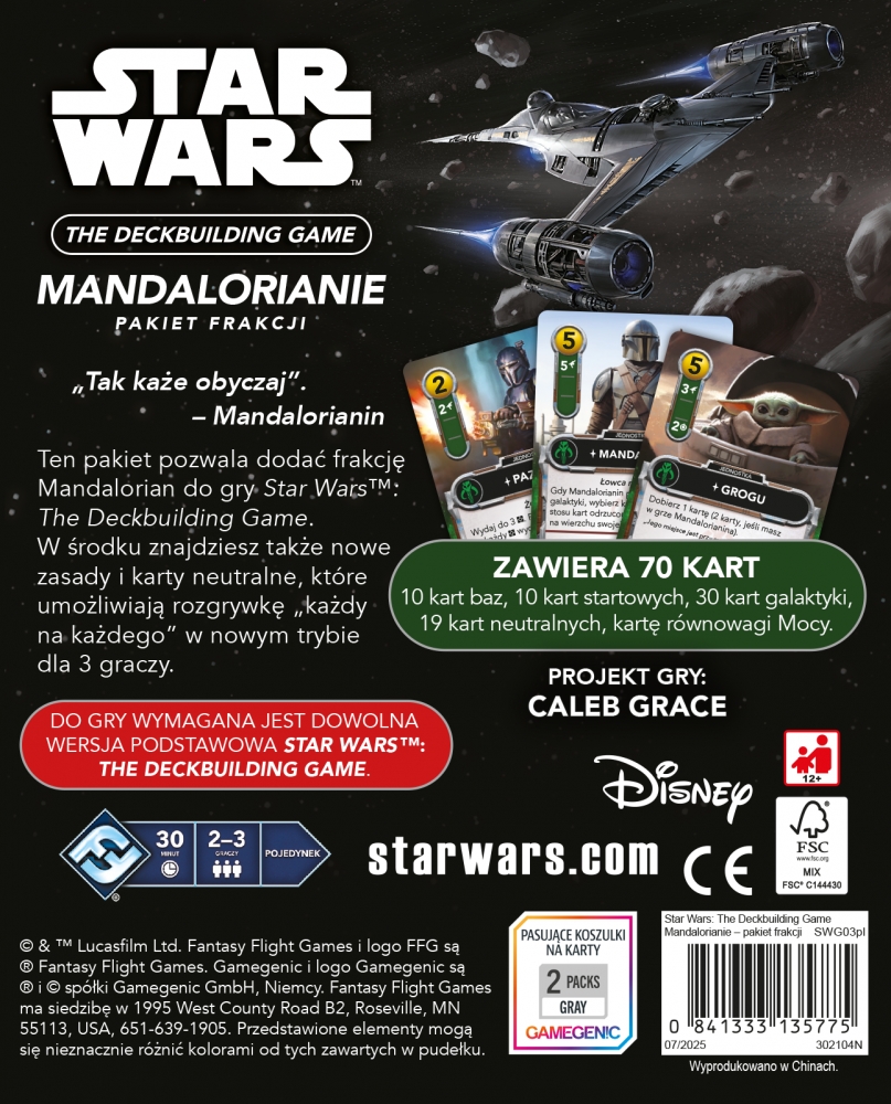 Star Wars: The Deckbuilding Game - Mandalorianie (edycja polska)