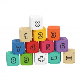 Mini Waffle Edu - Kostki Matematyczne, 400 el.