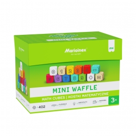 Mini Waffle Edu - Kostki Matematyczne, 400 el.