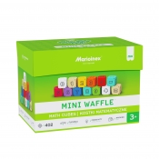 Mini Waffle Edu - Kostki Matematyczne, 400 el.