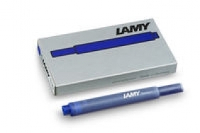 Naboje Lamy 5 sztuk T10 niebieskie