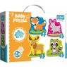 Puzzle Baby Classic 4w1: Zwierzątka leśne (36077)