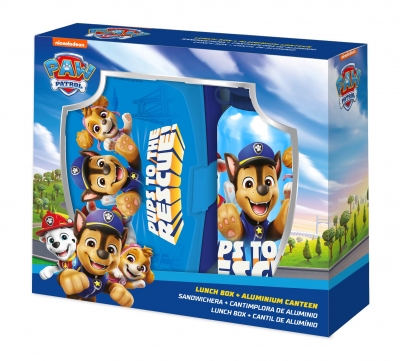 <img src='https://webimage.pl/pics/776/1/d8435507891776.jpg' style='height:440px' /> Zestaw śniadaniówka + bidon 500ml Paw Patrol PW19992