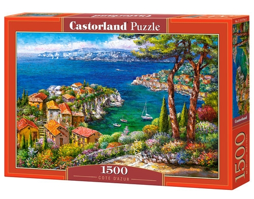 Puzzle 1500 French Riviera (C-151776)
