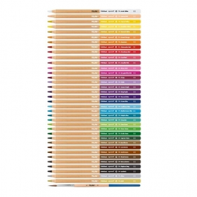 Kredki akwarelowe Milan Thick Lead 174 sześciokątne, 36 kolorów w metalowym opakowaniu (07167436)