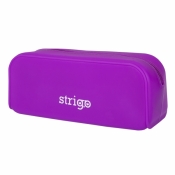 Piórnik SSC057 silikonowy prostokąt fiolet STRIGO