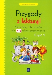 Przygody z lekturą! Karty pracy dla uczniów klas 4 - 6 szkoły podstawowej część1