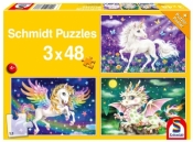 Puzzle 3x48 Mityczne stworzenia G3
