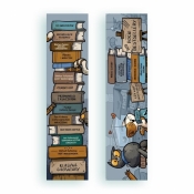 Zakładka kartonowa - Kocie bestsellery