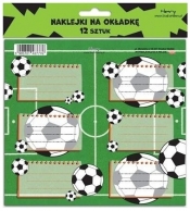 Naklejki na zeszyty - Piłka (12szt)