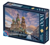 Puzzle 1000: Rosja, Petersburg - Kościół Zbawiciela