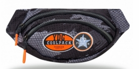 Coolpack - Albany - Saszetka nerka - Black (Badges B) (B75152)