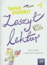 Teraz polski 4 Zeszyt lektur Moje notatki z literackich wędrówek Szkoła Topczewska Maria