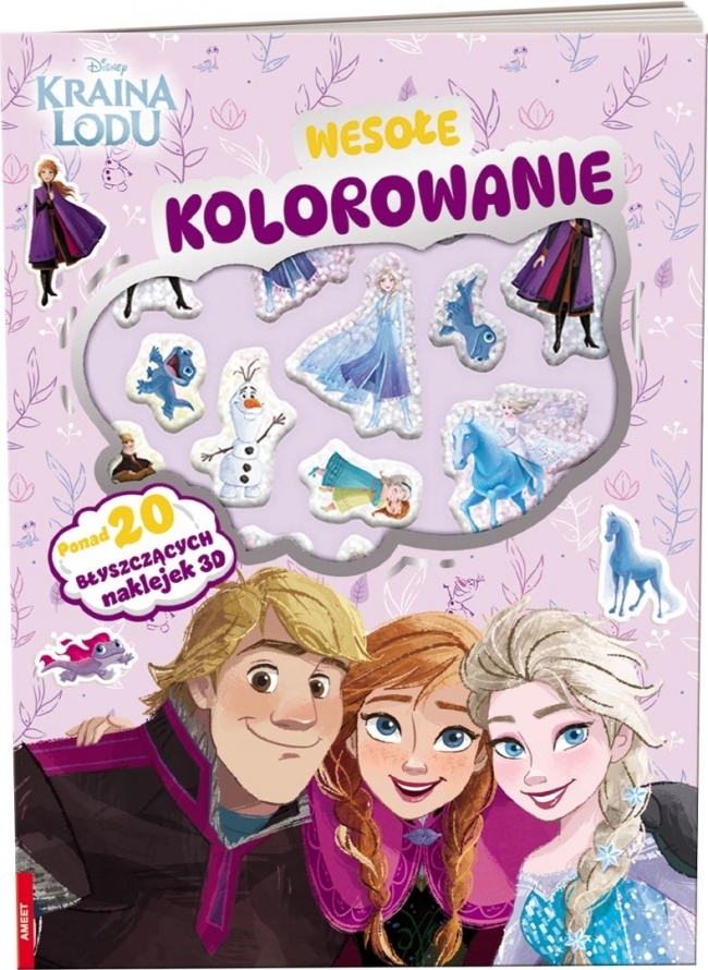 Disney Kraina Lodu. Wesołe kolorowanie