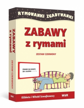 Zabawy z rymami. Rymowanki zgadywanki z.czerwony - Elżbieta Szwajkowska