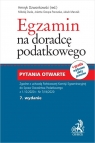 Egzamin na doradcę podatkowego. Pytania otwarte Dzwonkowski Henryk