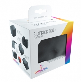 Ekskluzywne pudełko Sidekick Convertible na 100+ kart - Czarne (00777)