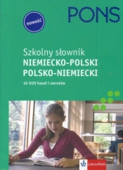 Pons Szkolny słownik niemiecko - polski, polsko - niemiecki