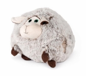 Poduszka owca i pluszowy ogrzewacz do dłoni