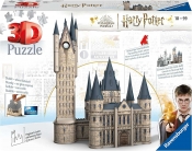 Ravensburger, Puzzle 3D 540: Zamek Hogwarts - Wieża (11277)