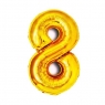 Balon foliowy złota cyfra