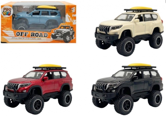 Samochód terenowy z dźwiękiem i światłem mix