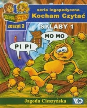 Kocham Czytać Zeszyt 3 Sylaby 1 - Cieszyńska Jagoda