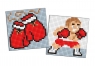 Diamentowa mozaika naklejka Kids - Sport Boxer
