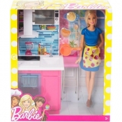 Barbie. Kuchnia z lalką (DVX51)