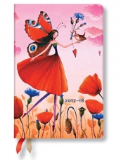 Kalendarz 2017-18 18-mc Poppy Field Mini Hor