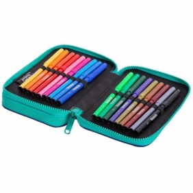 Coolpack - Jumper 2 - Piórnik podwójny z wyposażeniem - Puppy Love (C66253)