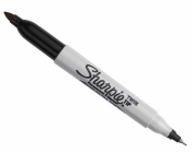 Marker dwustronny Sharpie Twin Tip - Czarny (SHP-1985877)