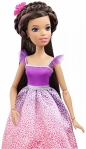 BARBIE Dlugowlosa 43 cm, fioletowa