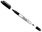 Marker dwustronny Sharpie Twin Tip - Czarny (SHP-1985877)