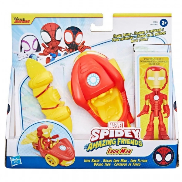 Marvel Spidey Amazing Fr iends, Iron Racer (F6776/F7458)