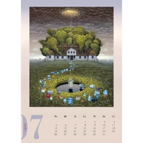 Kalendarz 2027 Jacek Yerka A3 wzór 2 - Edyta Niemiec-Szywała