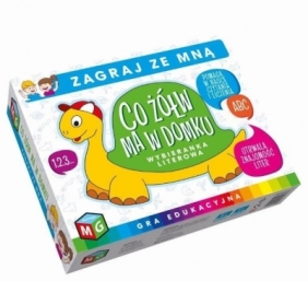 Co żółw ma w domku - Wybieranka literowa (30077)