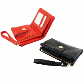 Miniaturowy damski portfel na pasku