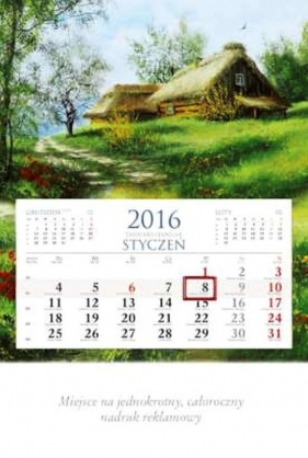 Kalendarz 2016 KM 4 Wiosna jednodzielne