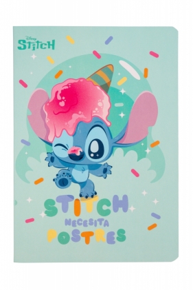 Coolpack, Zeszyt A5/60k linia Disney Fashion - Stitch pastel (77778PTR)