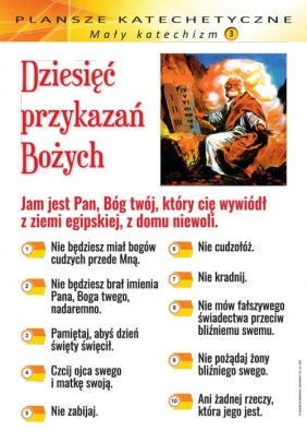 Plansze Katechetyczne – Mały Katechizm