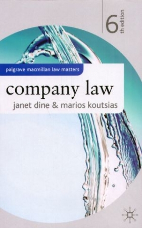 Company law - Janet Dine, Marios Koutsias