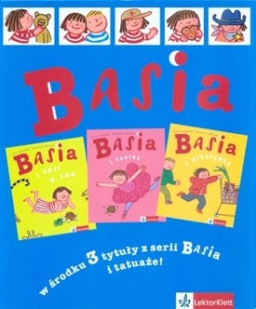 Basia i upał w ZOO / Basia i taniec / Basia i pieniądze niebieskie pudło