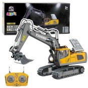 Koparka gąsienicowa RC 11-CH 1:20 żółta